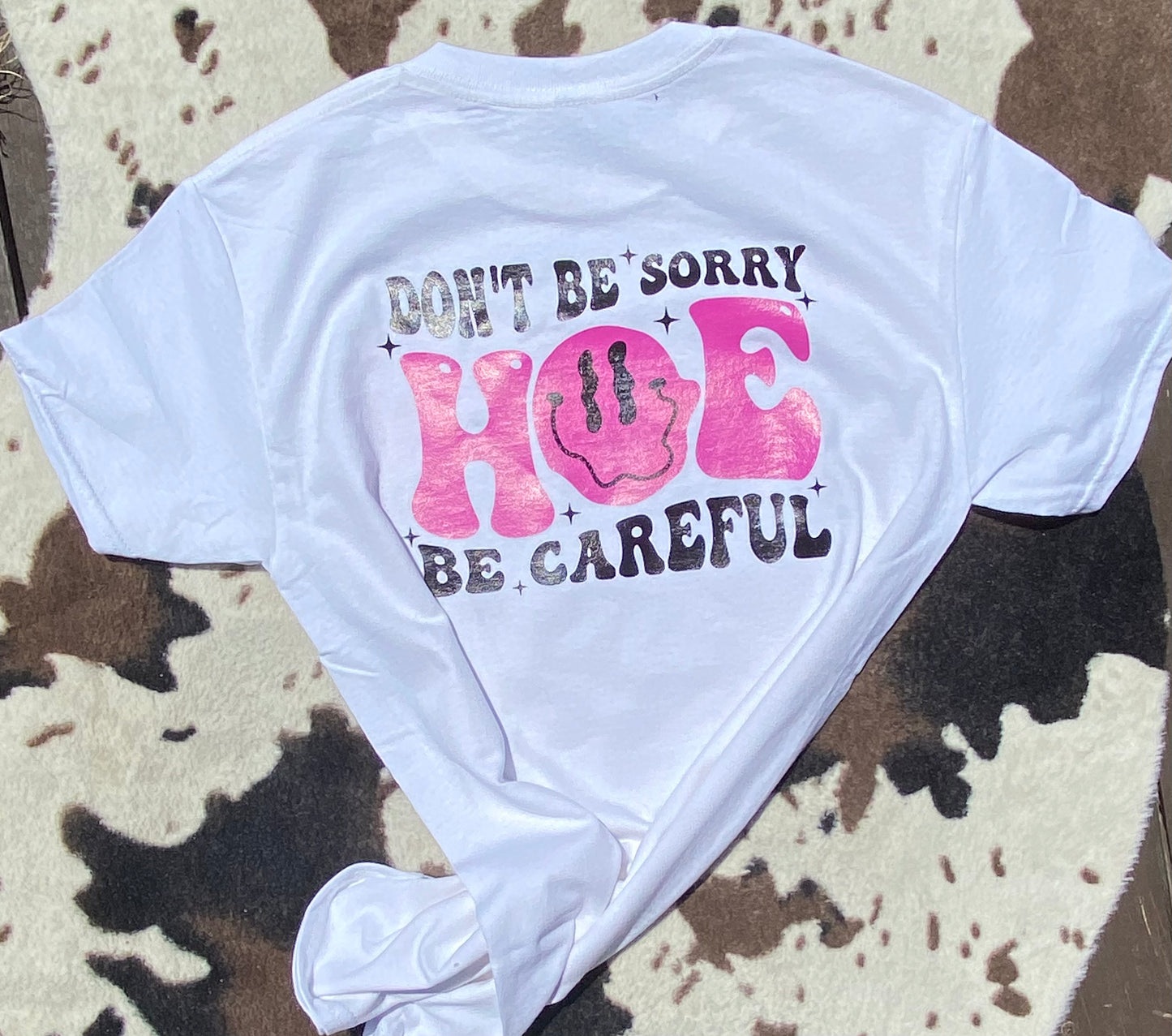 Don’t be sorry